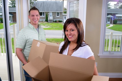 Residential and commercial van transport in the Malden Rushett area