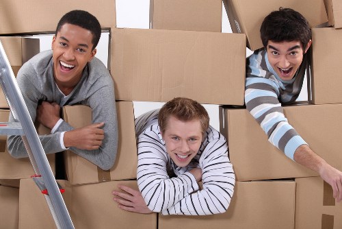 Business furniture and equipment prepared for an office move in Malden Rushett