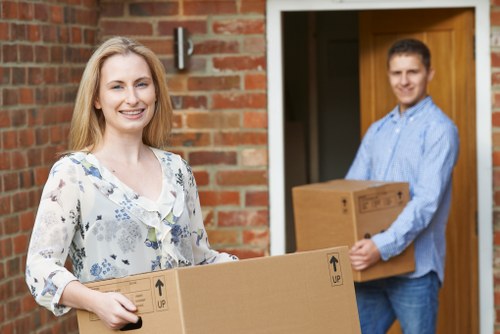 Removals van service for local house moves in Malden Rushett