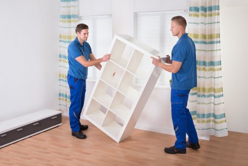 Local moving vehicle suitable for homes and small business removals in Malden Rushett